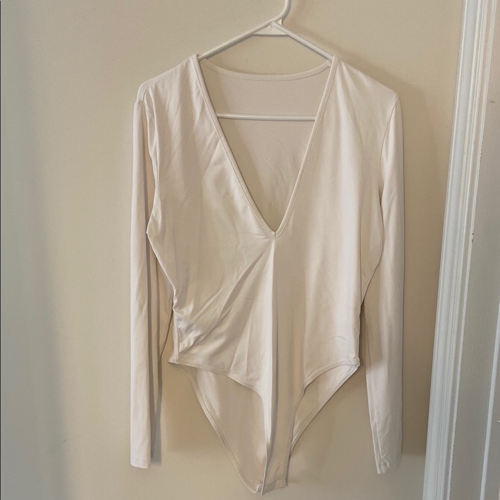 Long Sleeve V-Neck Bodysuit